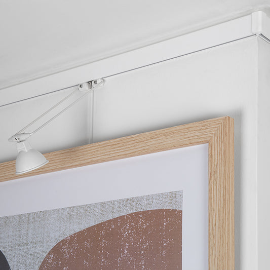 STAS multirail vit 150 cm + monteringssats