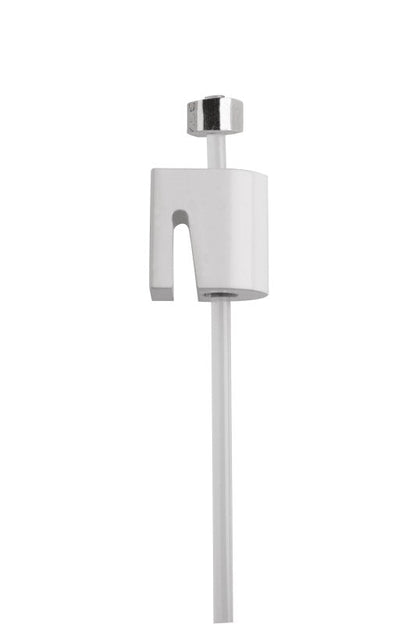 STAS j-rail cylinderkrok stödjer en vikt på upp till 4 kg med smartspring.