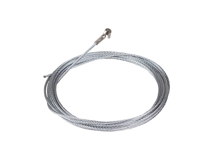 STAS Cobra + stålvajer passar alla STAS galleriskenor och används med zipper krokar.