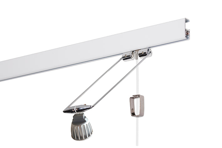 STAS multirail vit 150 cm + monteringssats