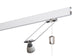 STAS multirail vit 150 cm + monteringssats